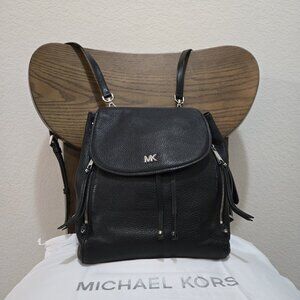 MICHAEL KORS  Womens Evie Backpack Handbag Black